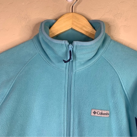 Columbia Blue Basin Trail Fleece Full Zip Jacket - Picture 5 of 7